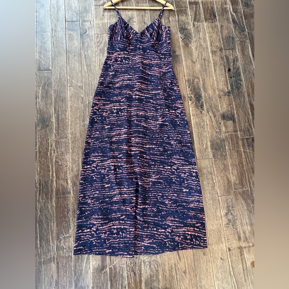 NWT BCBGeneration Navy and Coral Dress Sz XS